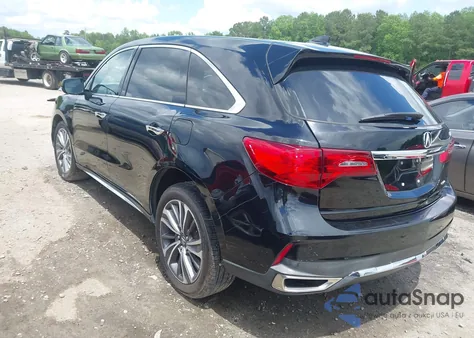 2019 Acura Mdx Tech Pkg from USA, damaged, VIN 5J8YD4H51KL012417